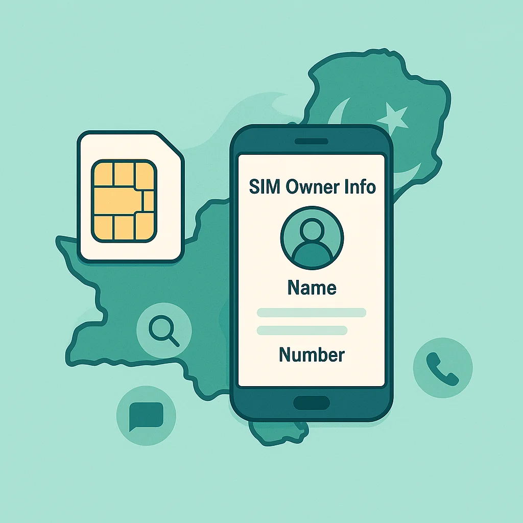 SIM owner details verification in Pakistan 2025